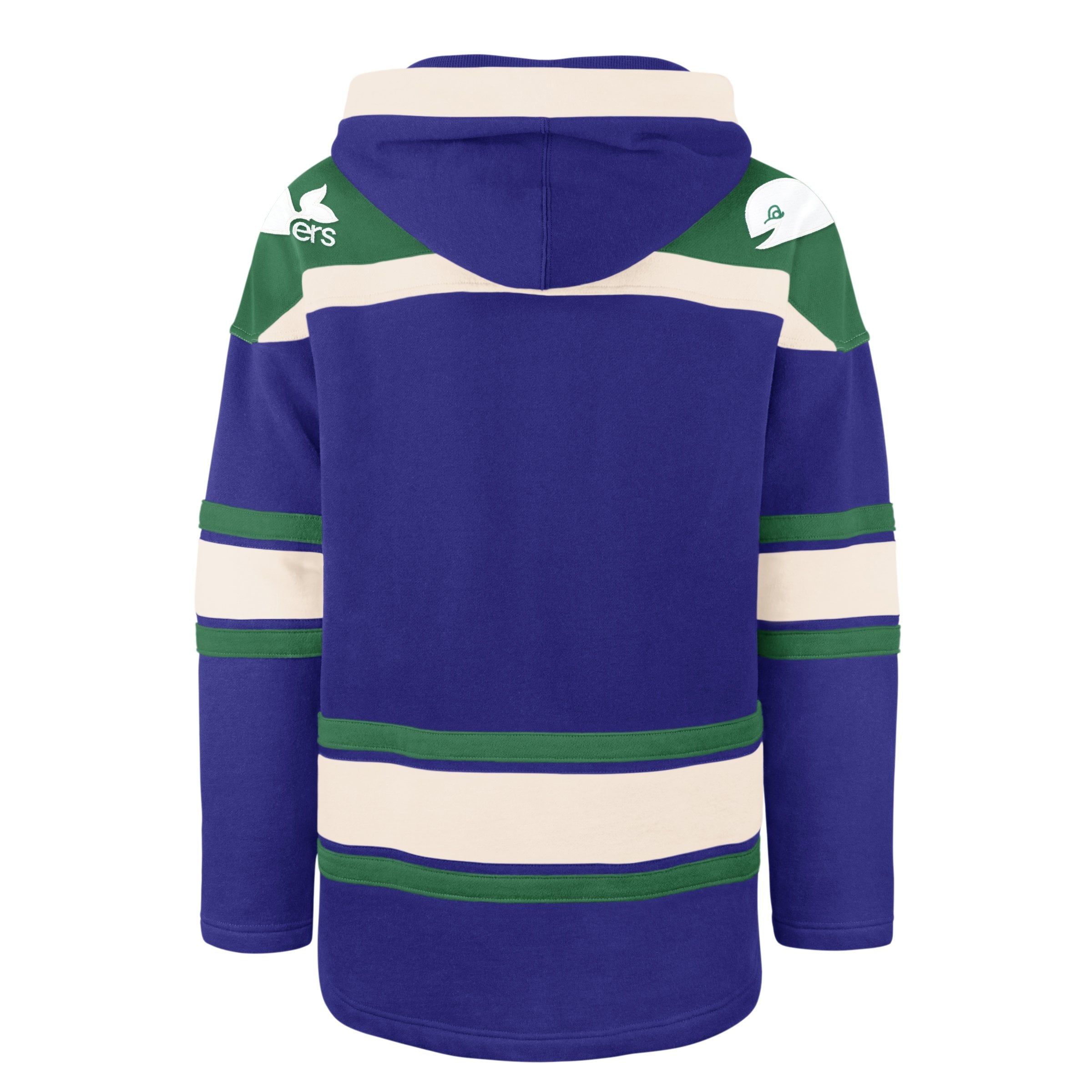 HARTFORD WHALERS VINTAGE '47 SUPERIOR LACER HOOD ROYAL