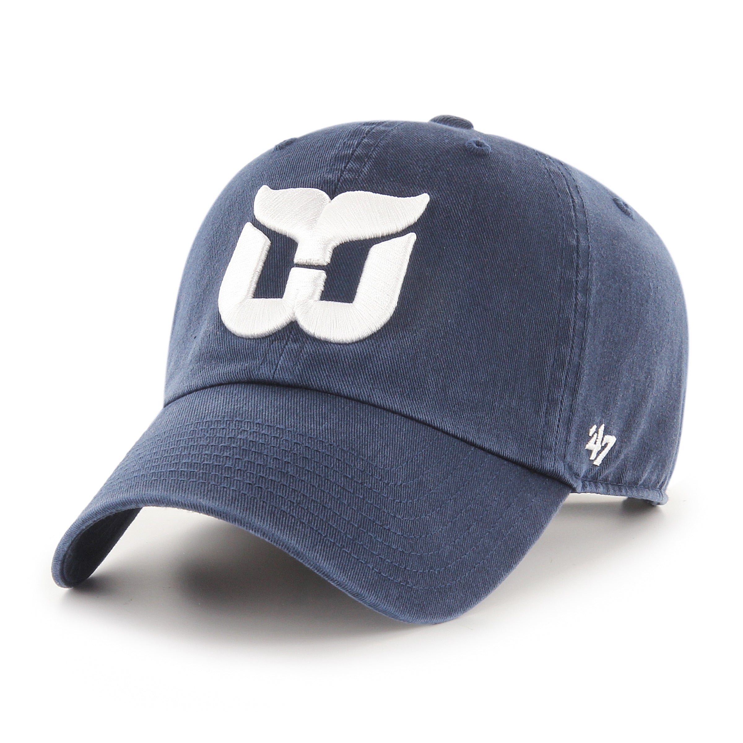HARTFORD WHALERS VINTAGE '47 CLEAN UP Blue