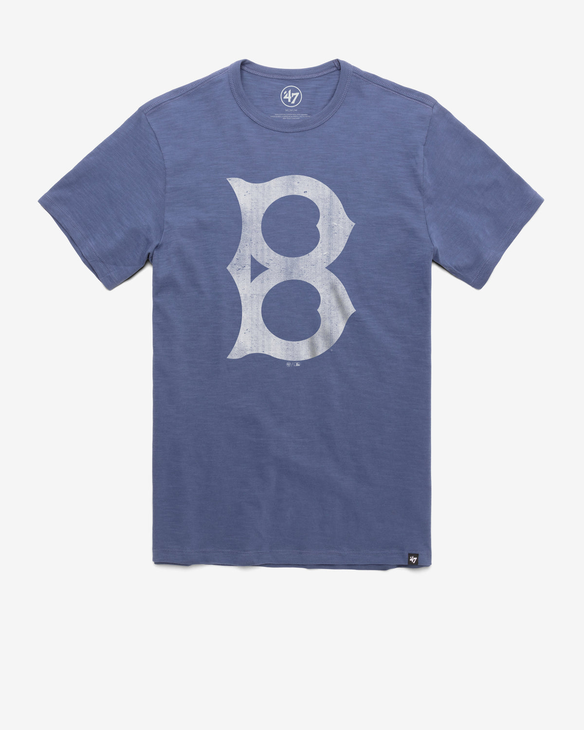 LOS ANGELES DODGERS COOPERSTOWN GRIT VINTAGE '47 SCRUM TEE BLEACHER BLUE
