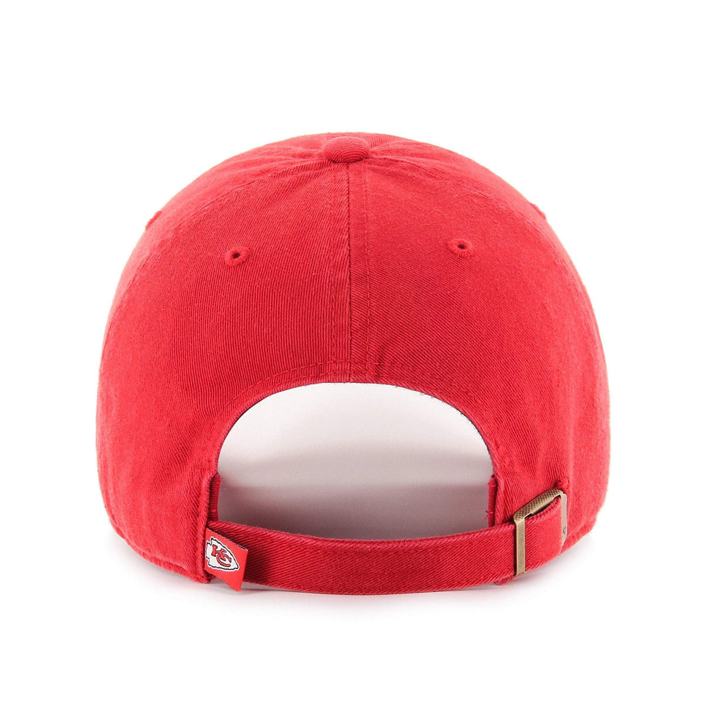 KANSAS CITY CHIEFS SCRIPT '47 CLEAN UP RED