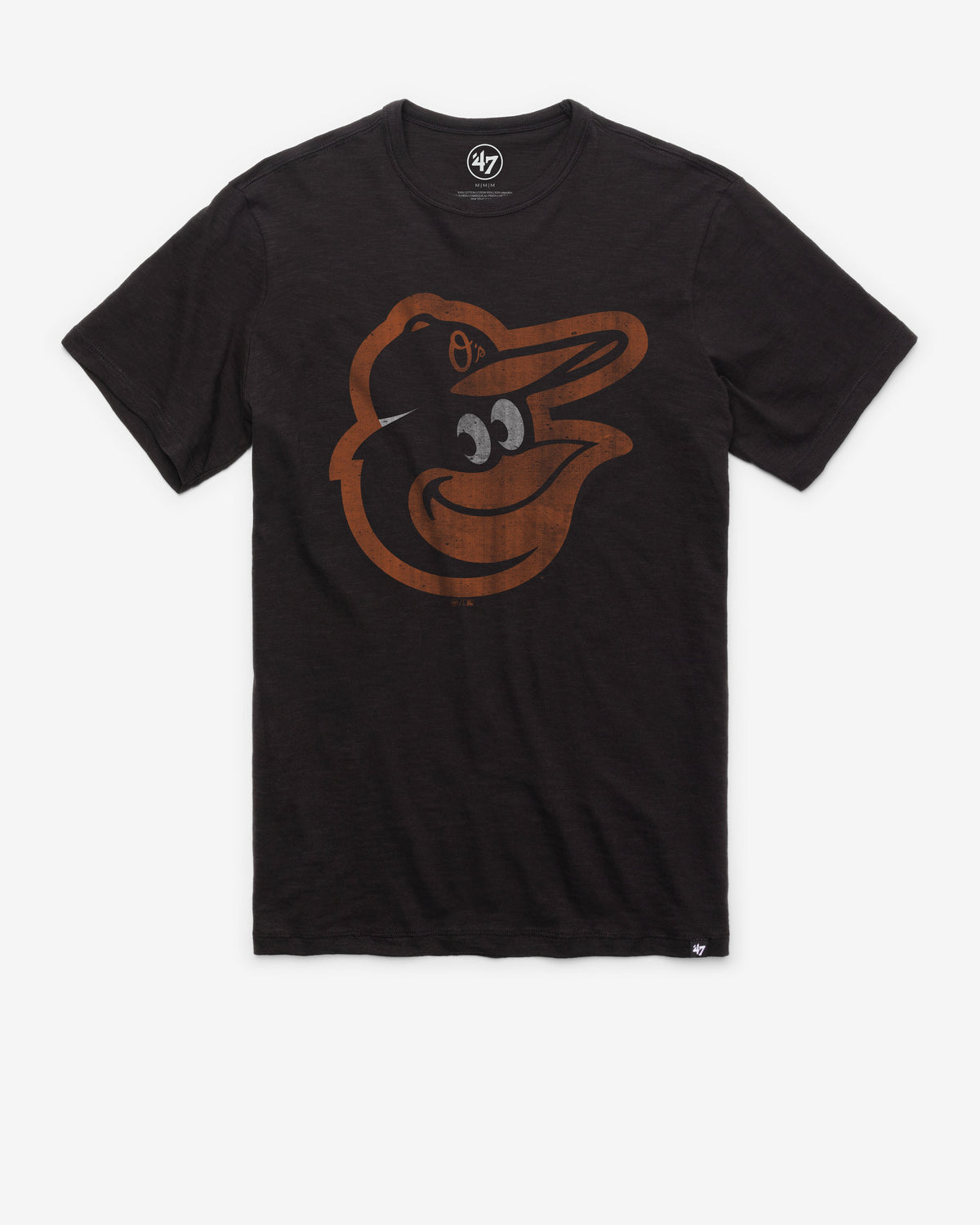BALTIMORE ORIOLES GRIT '47 SCRUM TEE JET BLACK