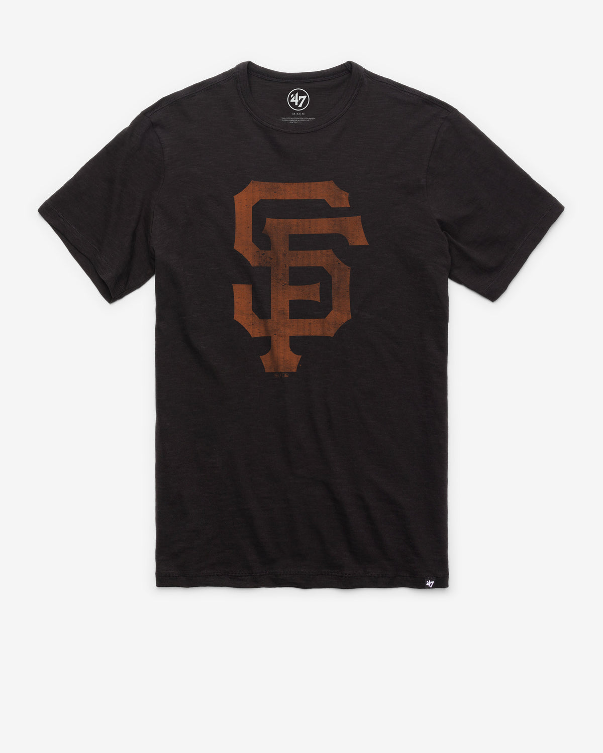 SAN FRANCISCO GIANTS GRIT '47 SCRUM TEE JET BLACK