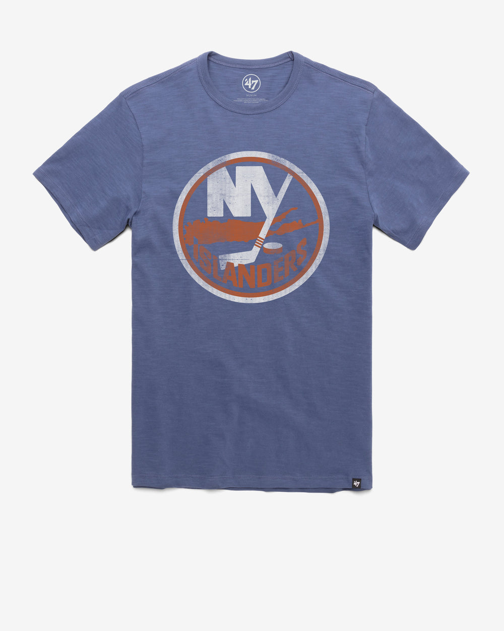 NEW YORK ISLANDERS GRIT '47 SCRUM TEE BLEACHER BLUE