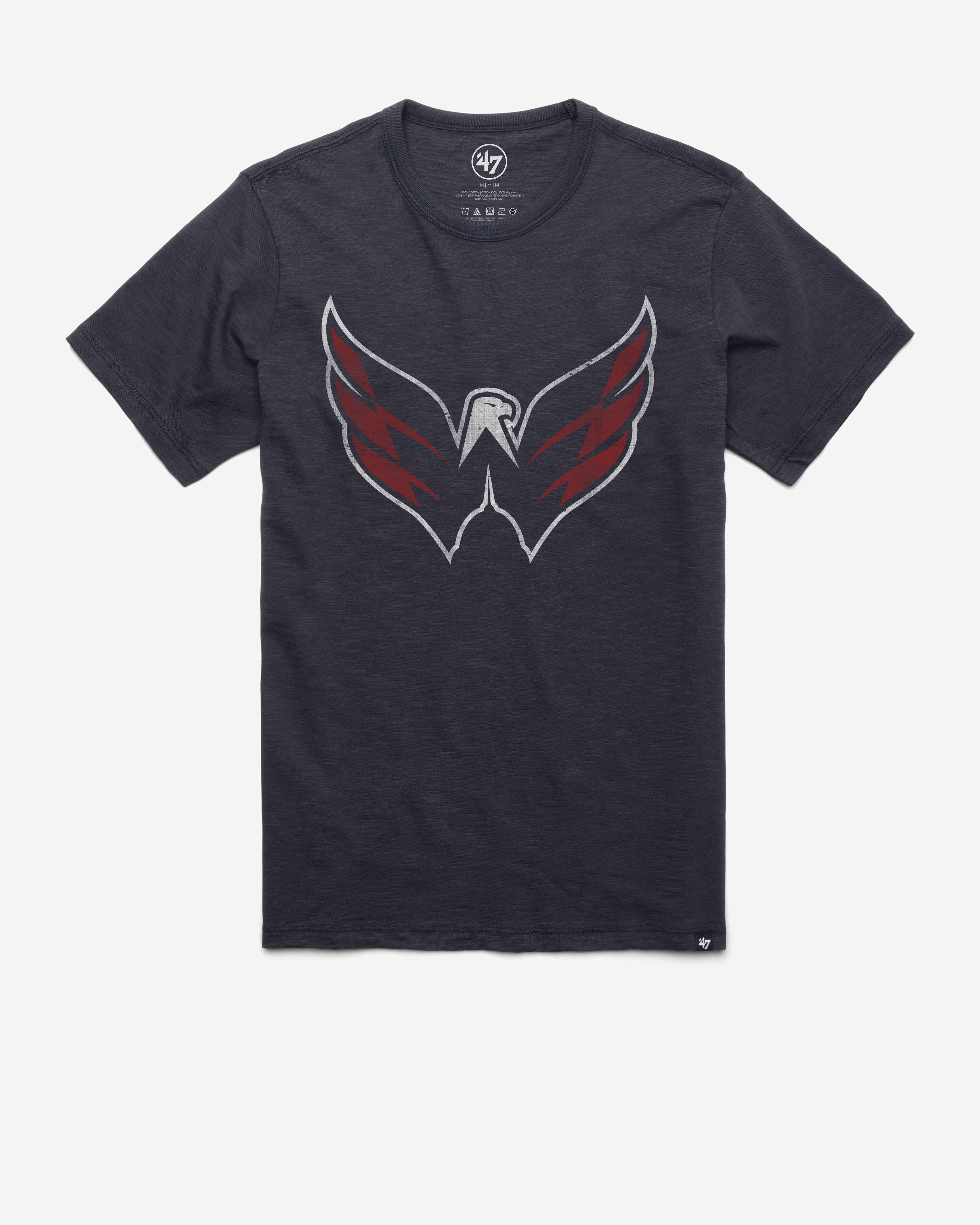 WASHINGTON CAPITALS GRIT '47 SCRUM TEE FALL NAVY