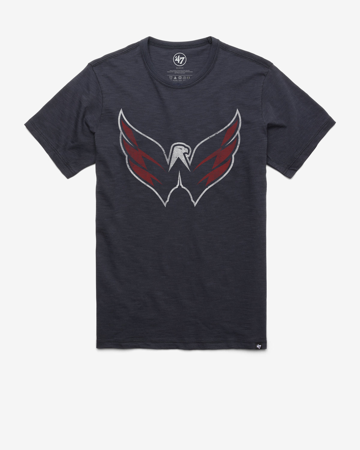 WASHINGTON CAPITALS GRIT '47 SCRUM TEE FALL NAVY