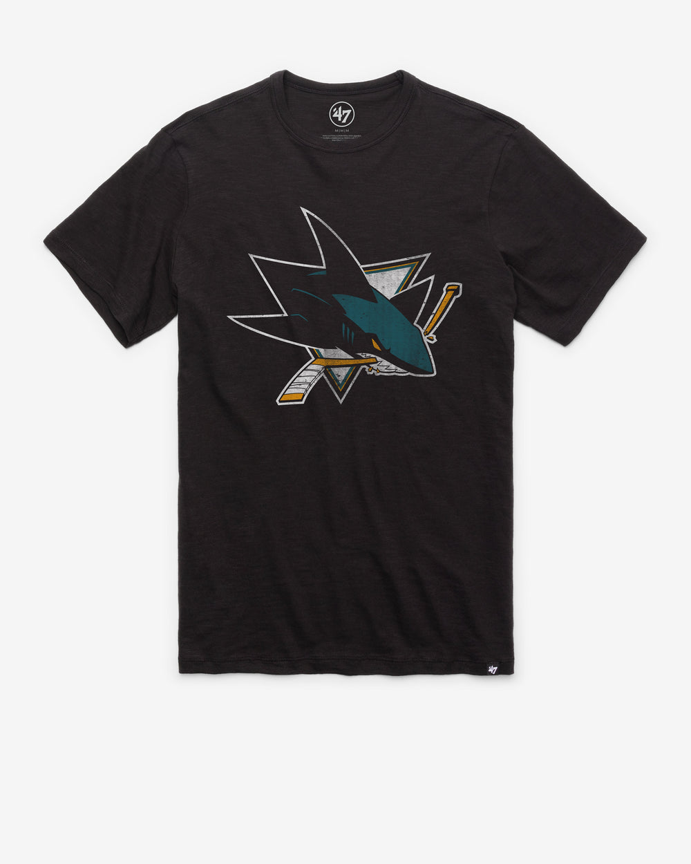 SAN JOSE SHARKS GRIT '47 SCRUM TEE JET BLACK
