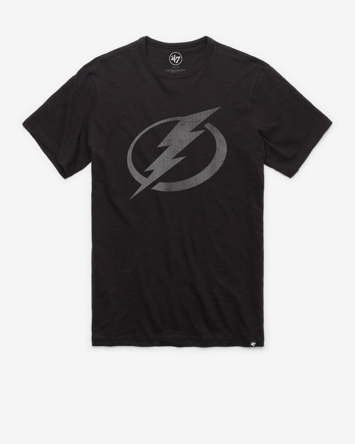 TAMPA BAY LIGHTNING GRIT '47 SCRUM TEE JET BLACK