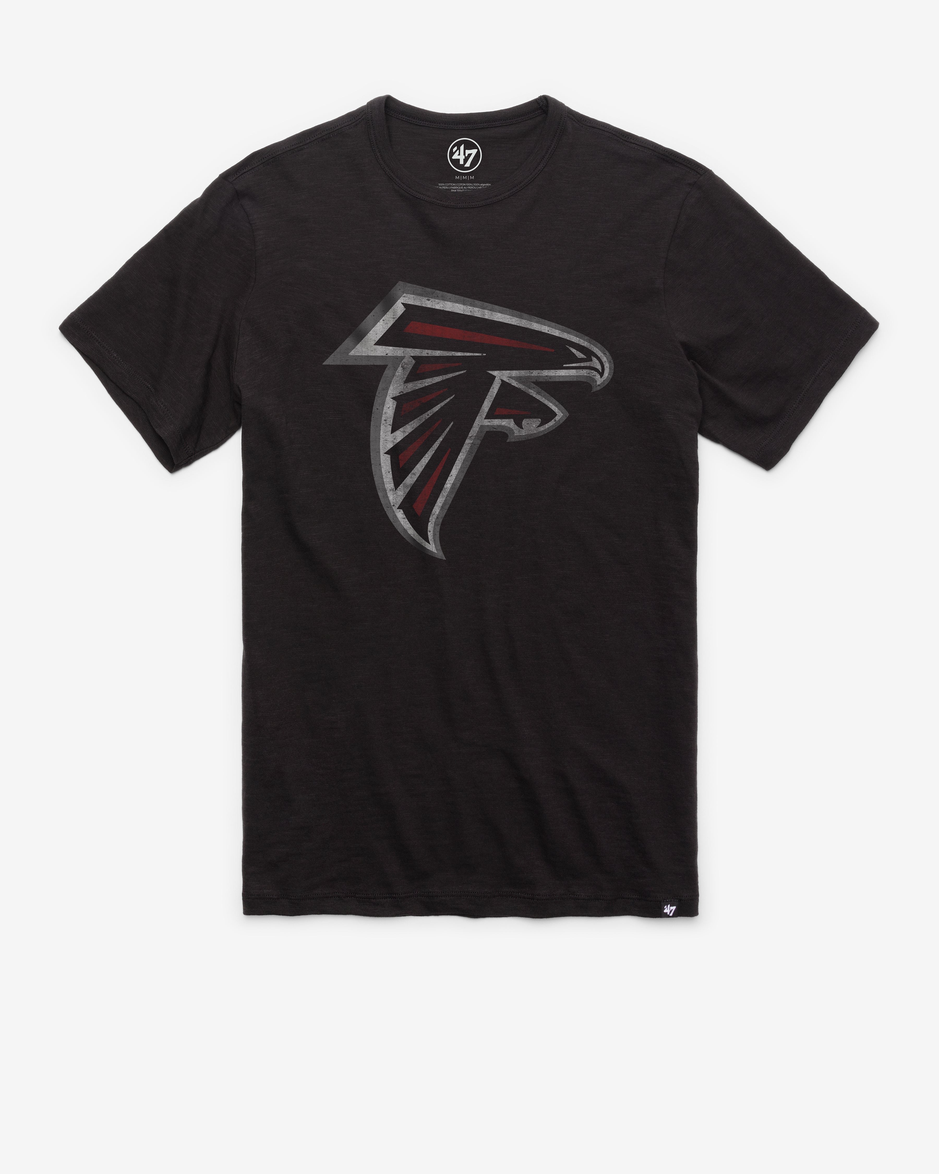ATLANTA FALCONS GRIT '47 SCRUM TEE JET BLACK