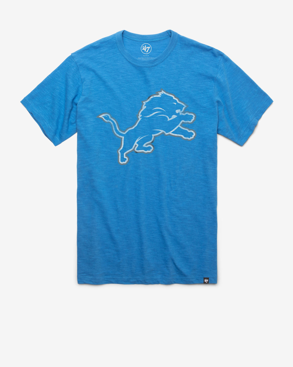 DETROIT LIONS GRIT '47 SCRUM TEE BLUE RAZ