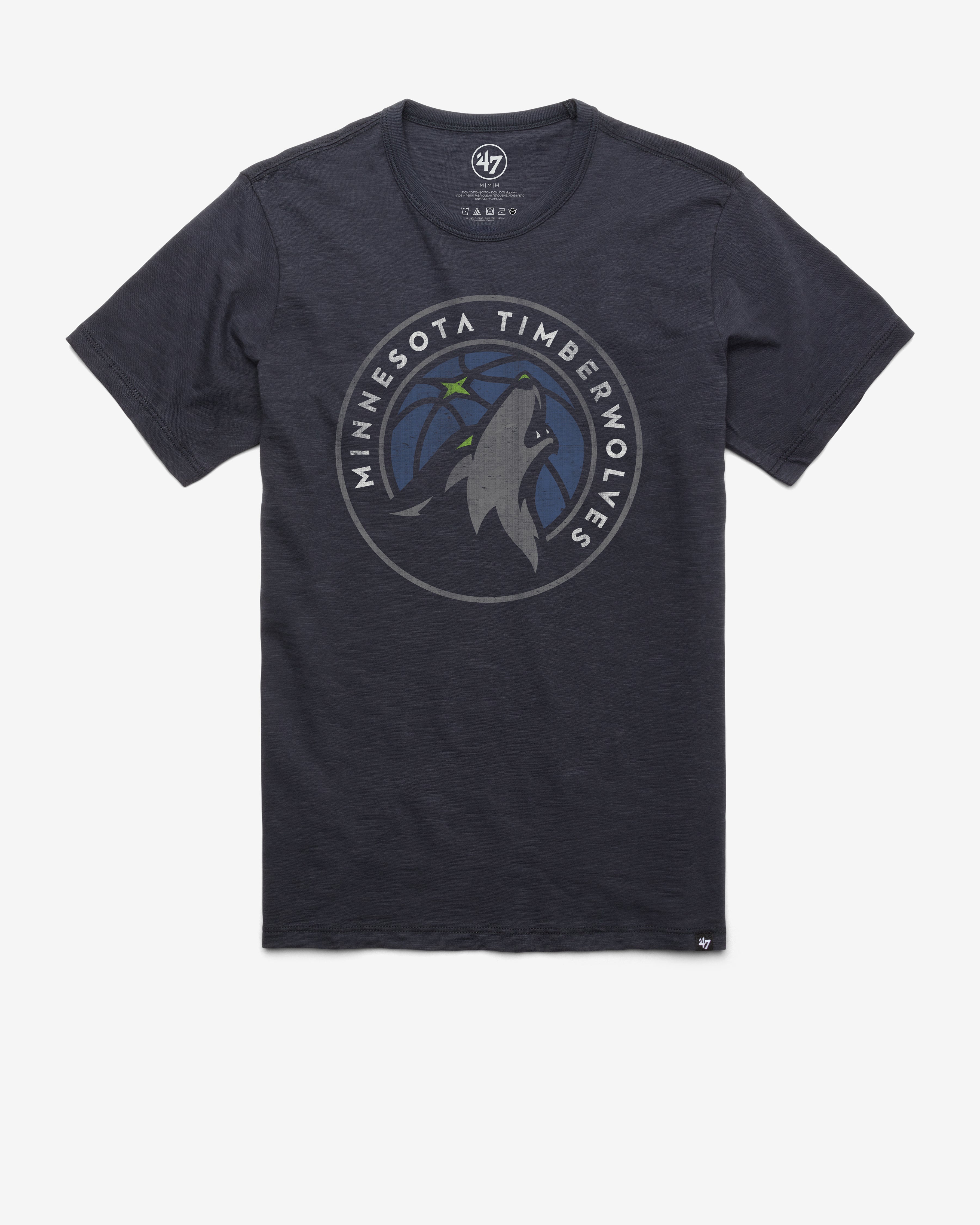 MINNESOTA TIMBERWOLVES GRIT '47 SCRUM TEE FALL NAVY
