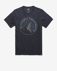 MINNESOTA TIMBERWOLVES GRIT '47 SCRUM TEE FALL NAVY