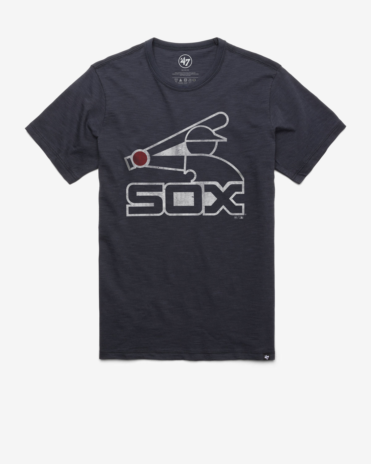 CHICAGO WHITE SOX COOPERSTOWN GRIT '47 SCRUM TEE FALL NAVY