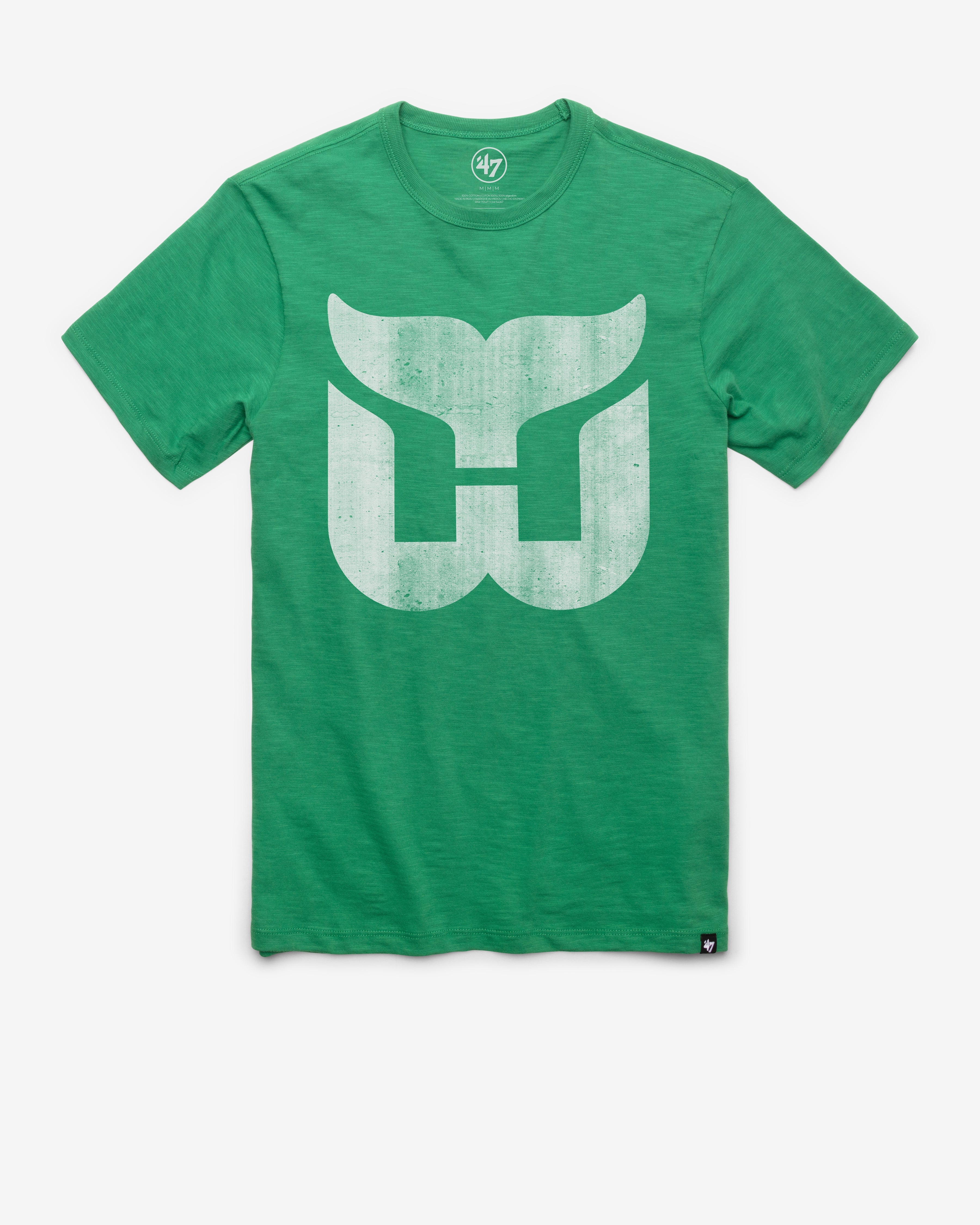 HARTFORD WHALERS VINTAGE GRIT '47 SCRUM TEE KELLY