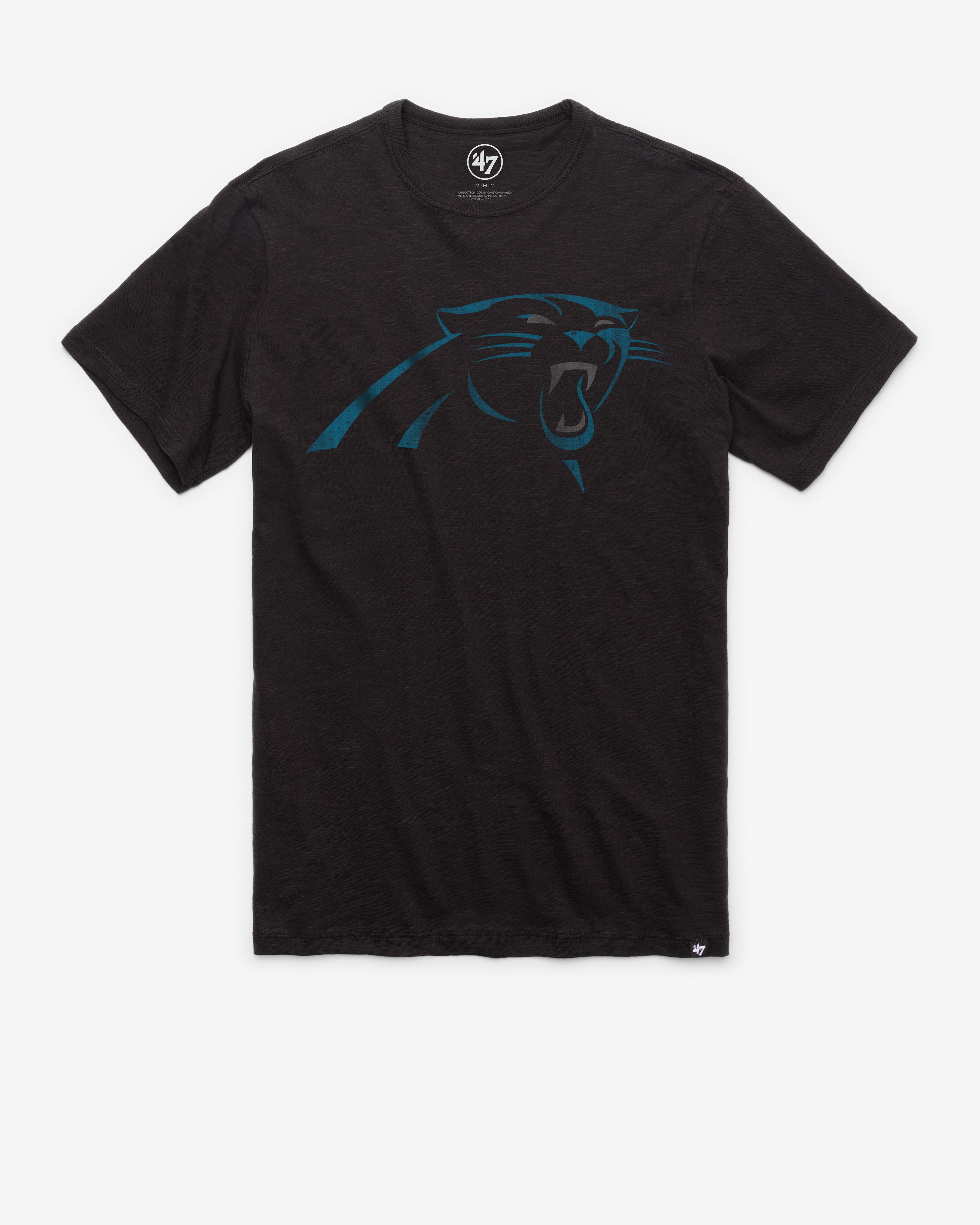 CAROLINA PANTHERS GRIT '47 SCRUM TEE JET BLACK