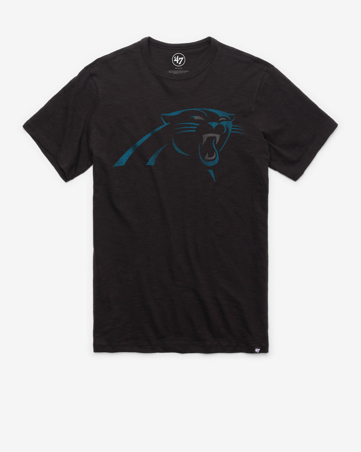 CAROLINA PANTHERS GRIT '47 SCRUM TEE JET BLACK