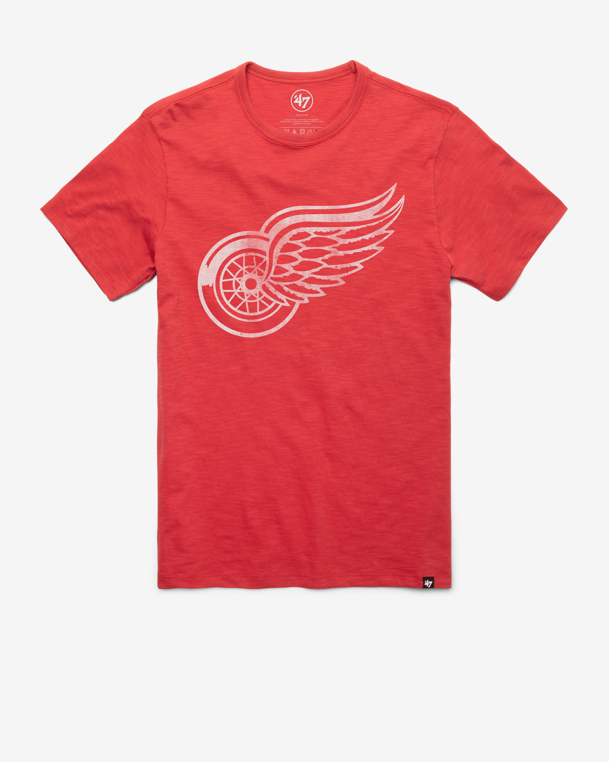 DETROIT RED WINGS GRIT '47 SCRUM TEE RESCUE RED
