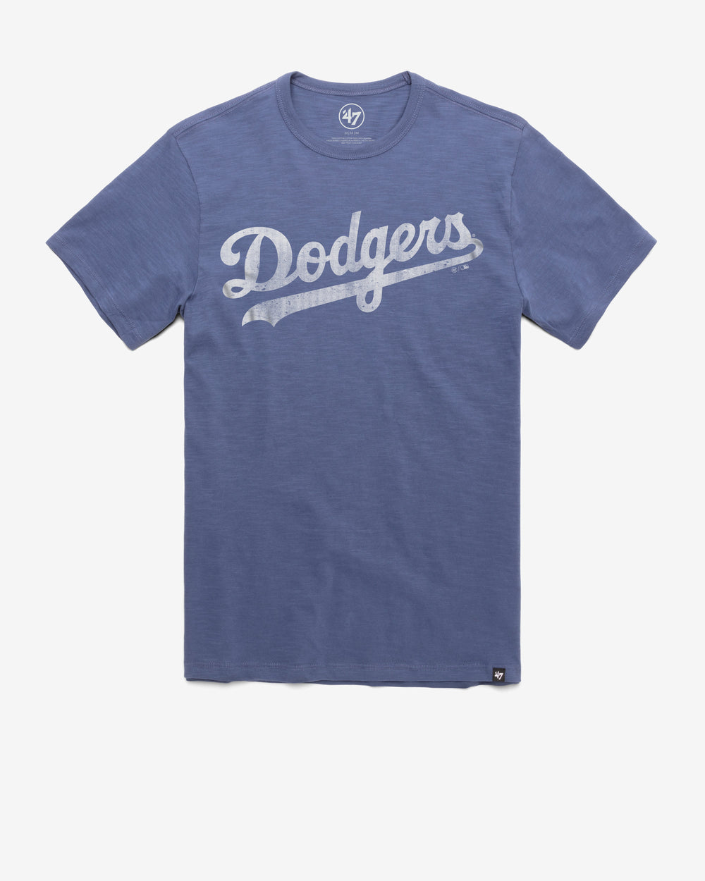 LOS ANGELES DODGERS GRIT WORDMARK '47 SCRUM TEE BLEACHER BLUE