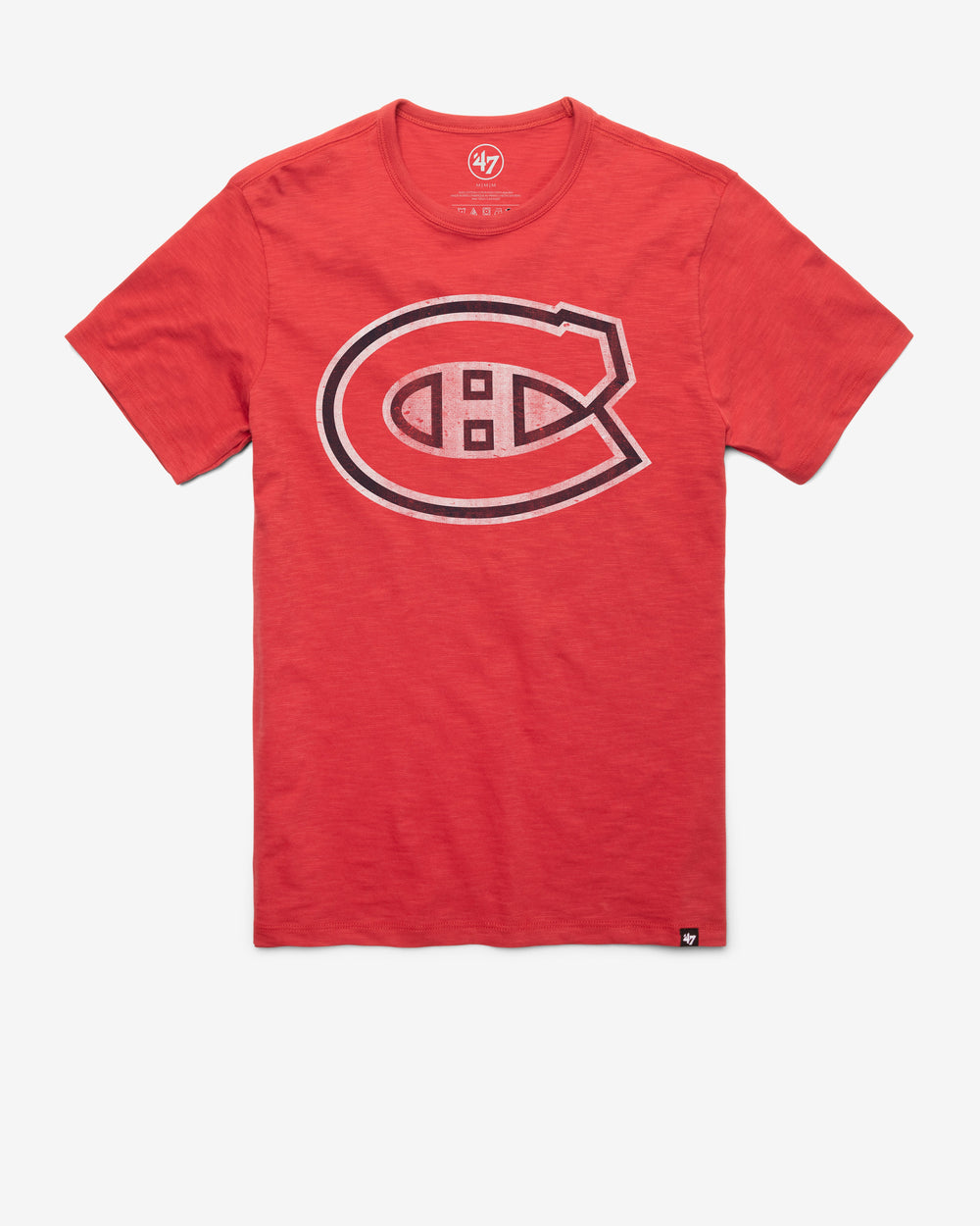MONTREAL CANADIENS GRIT '47 SCRUM TEE RESCUE RED