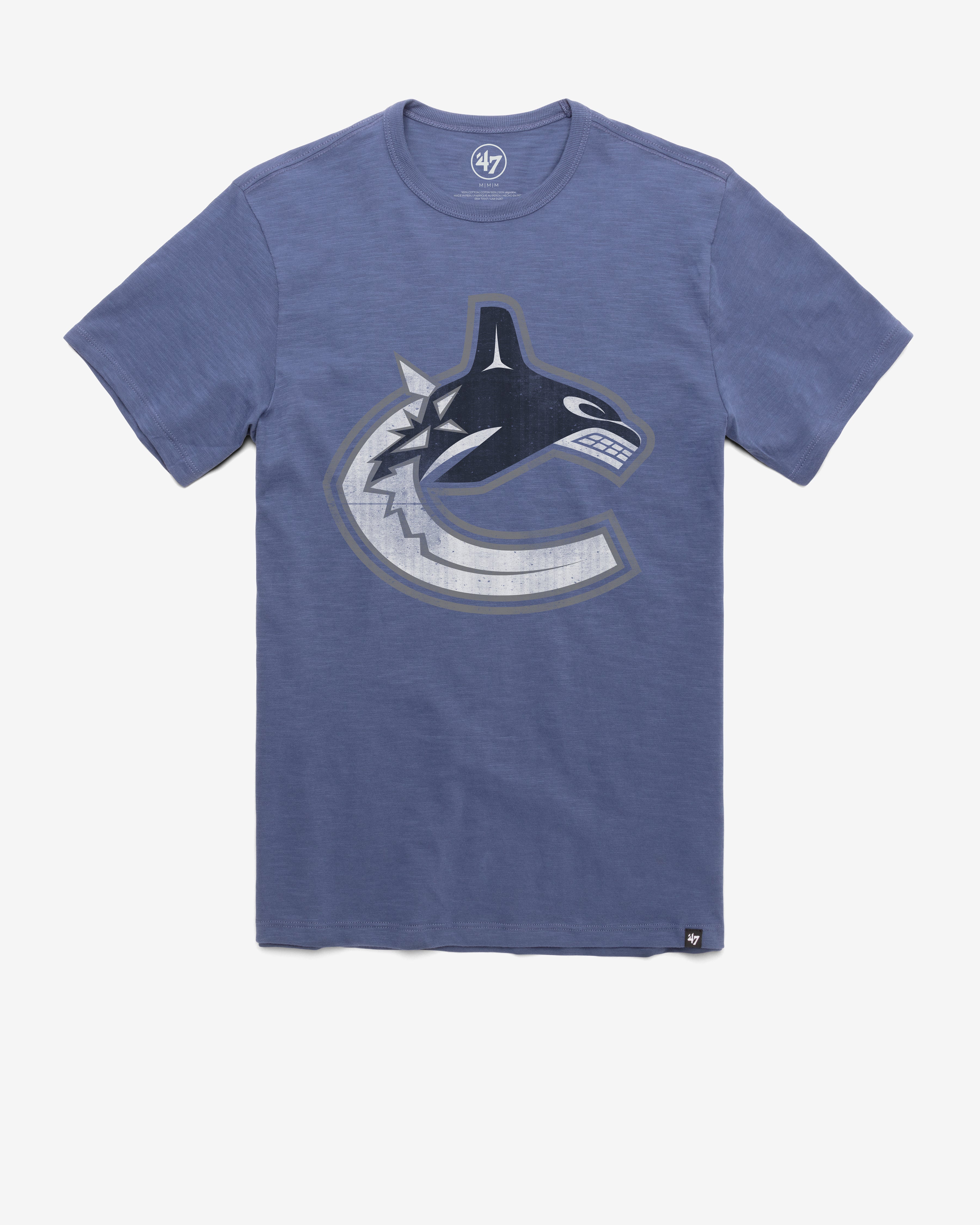 VANCOUVER CANUCKS GRIT '47 SCRUM TEE BLEACHER BLUE