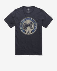 COLUMBUS BLUE JACKETS GRIT '47 SCRUM TEE FALL NAVY