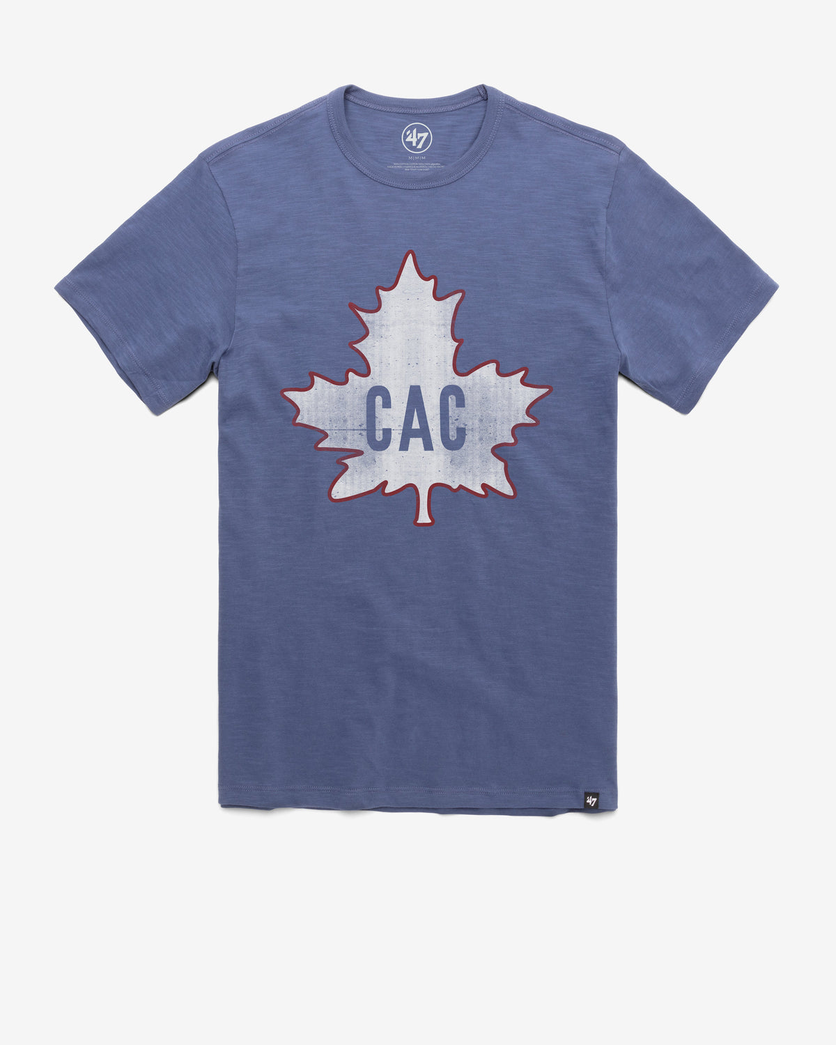 MONTREAL CANADIENS VINTAGE GRIT '47 SCRUM TEE BLEACHER BLUE