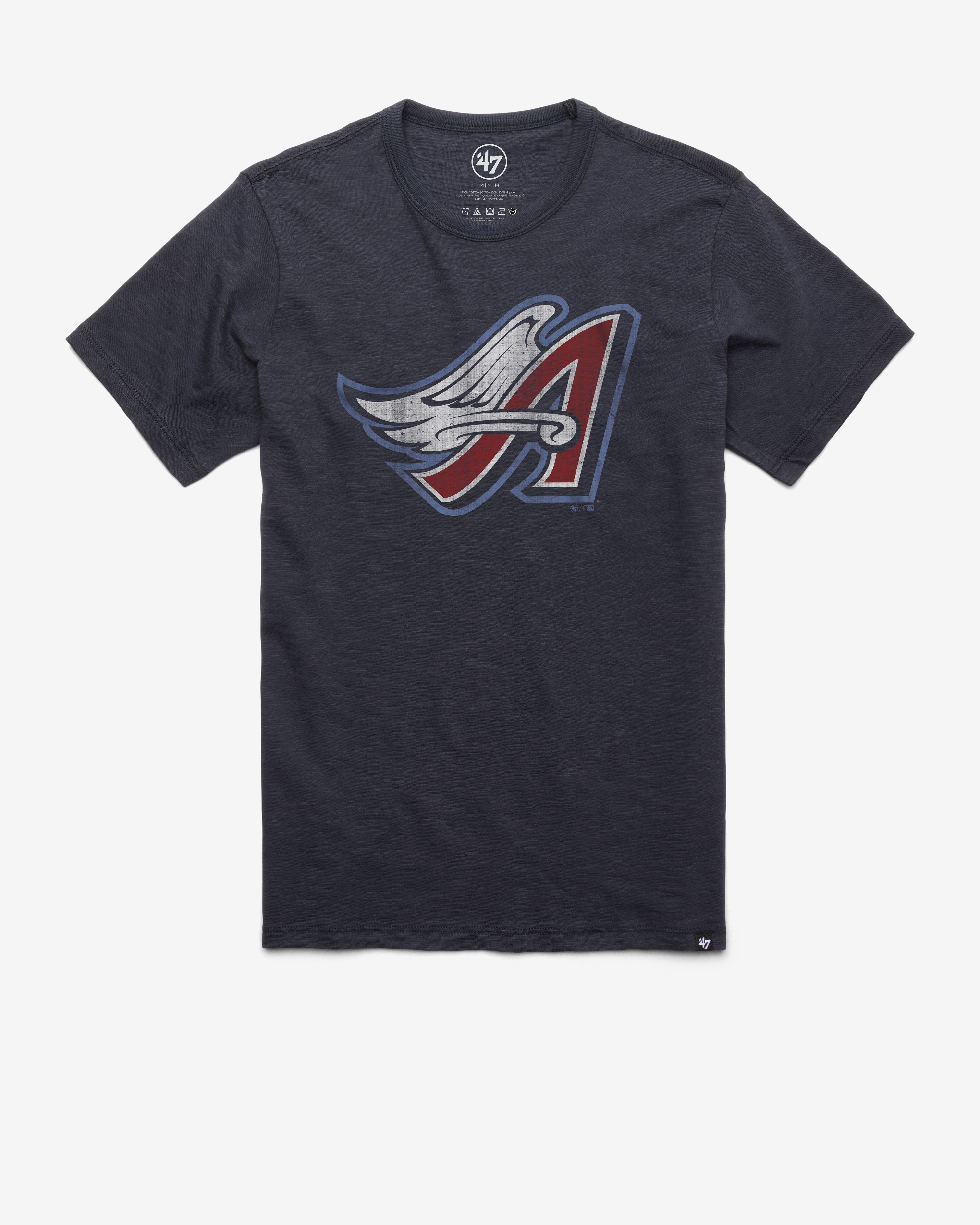 LOS ANGELES ANGELS COOPERSTOWN GRIT '47 SCRUM TEE FALL NAVY