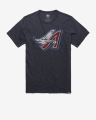 LOS ANGELES ANGELS COOPERSTOWN GRIT '47 SCRUM TEE FALL NAVY