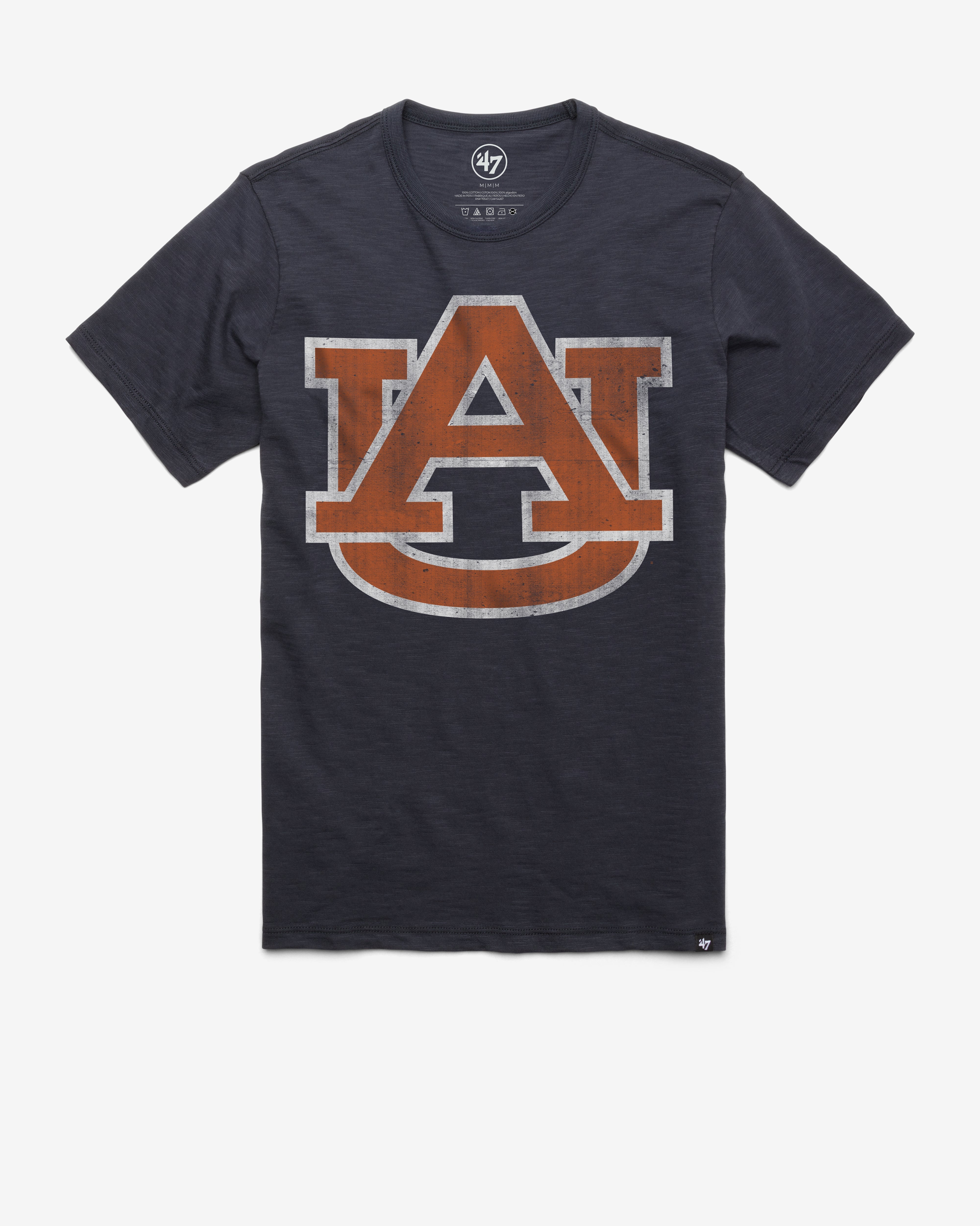 AUBURN TIGERS GRIT '47 SCRUM TEE FALL NAVY