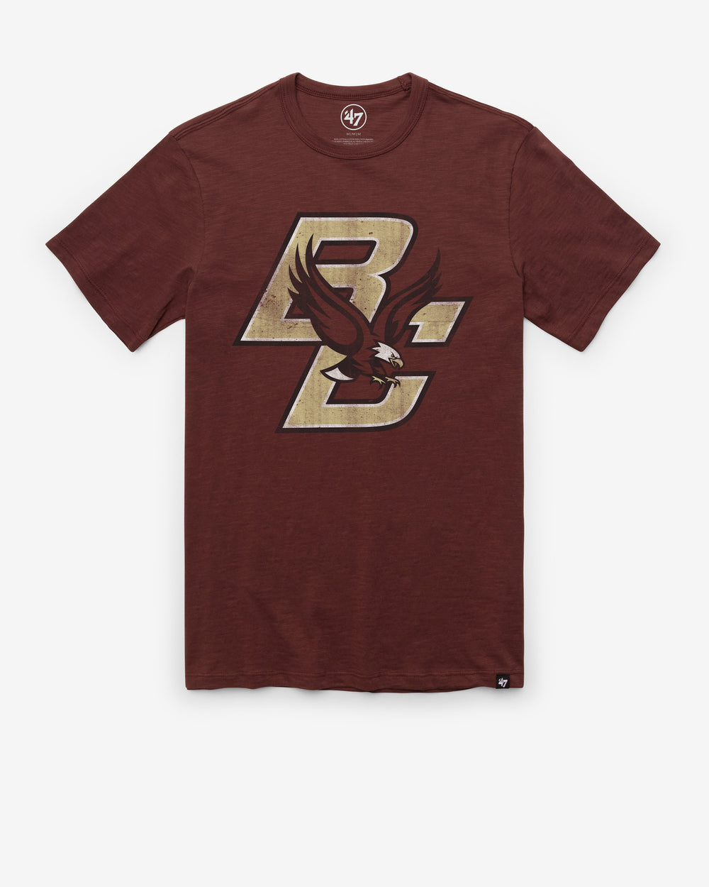 BOSTON COLLEGE EAGLES BC GRIT '47 SCRUM TEE MAROON