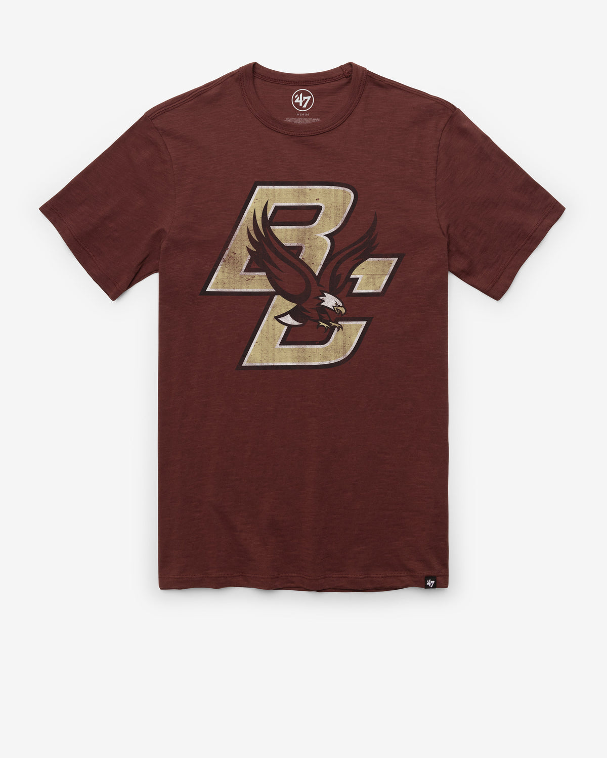 BOSTON COLLEGE EAGLES BC GRIT '47 SCRUM TEE MAROON