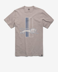 DETROIT LIONS HISTORIC GRIT '47 SCRUM TEE WOLF GREY
