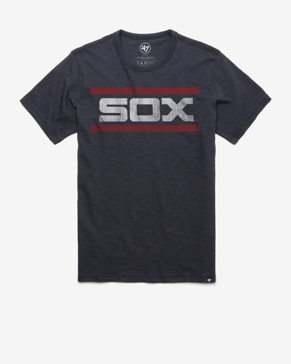 CHICAGO WHITE SOX COOPERSTOWN GRIT WORDMARK '47 SCRUM TEE FALL NAVY