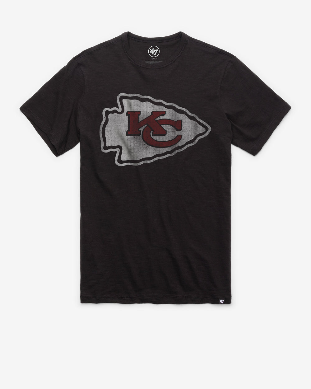 KANSAS CITY CHIEFS GRIT '47 SCRUM TEE JET BLACK