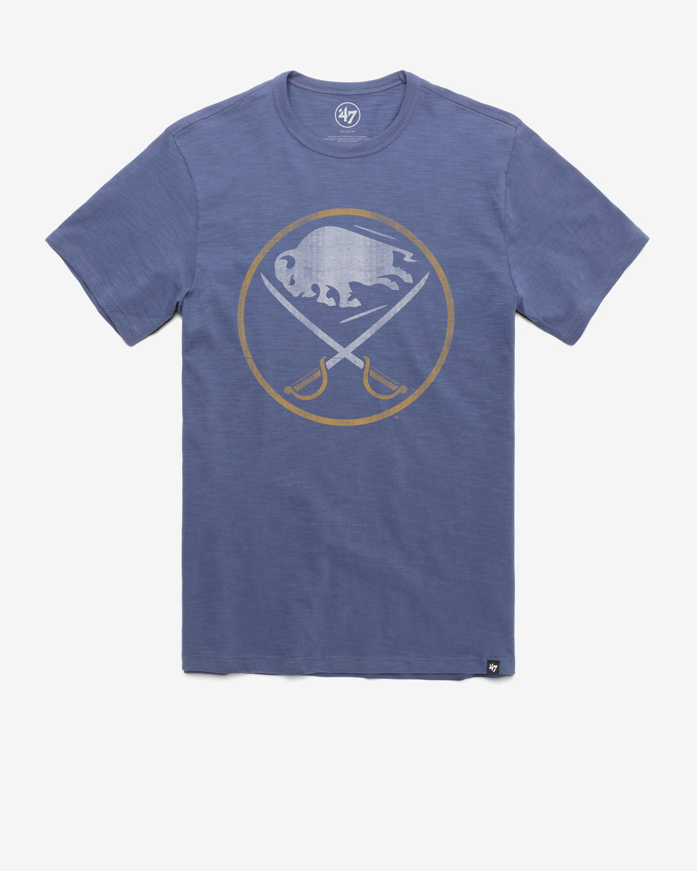 BUFFALO SABRES GRIT '47 SCRUM TEE BLEACHER BLUE