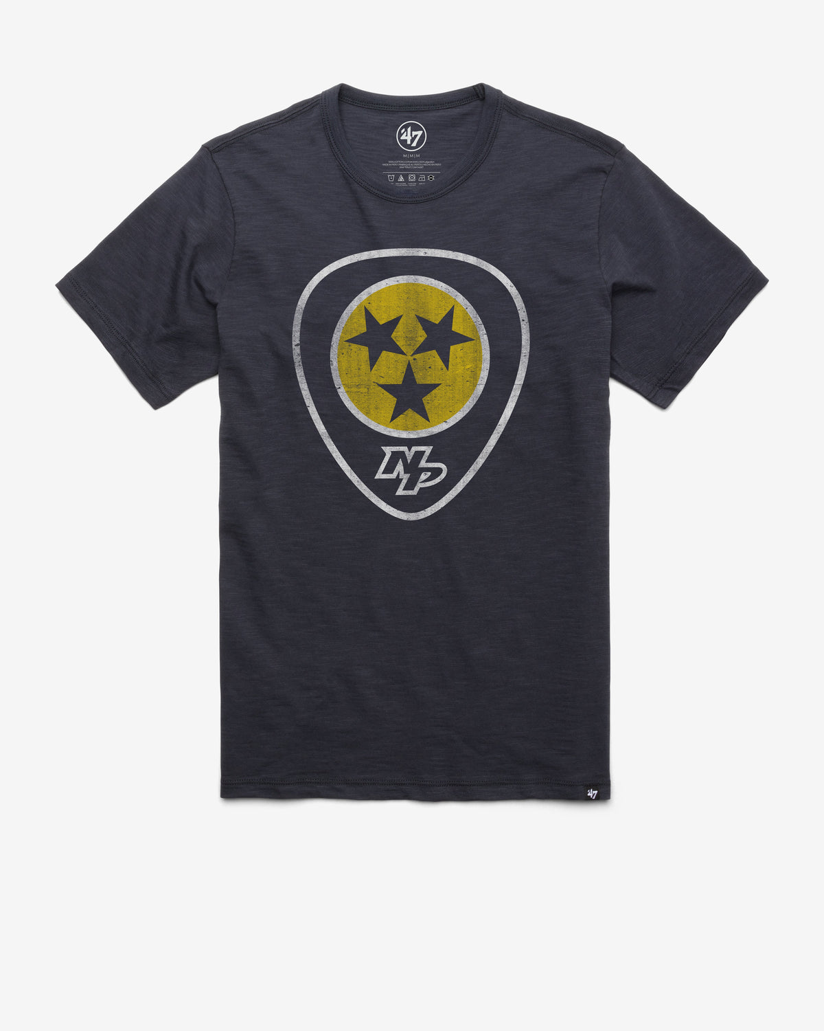 NASHVILLE PREDATORS GRIT '47 SCRUM TEE FALL NAVY