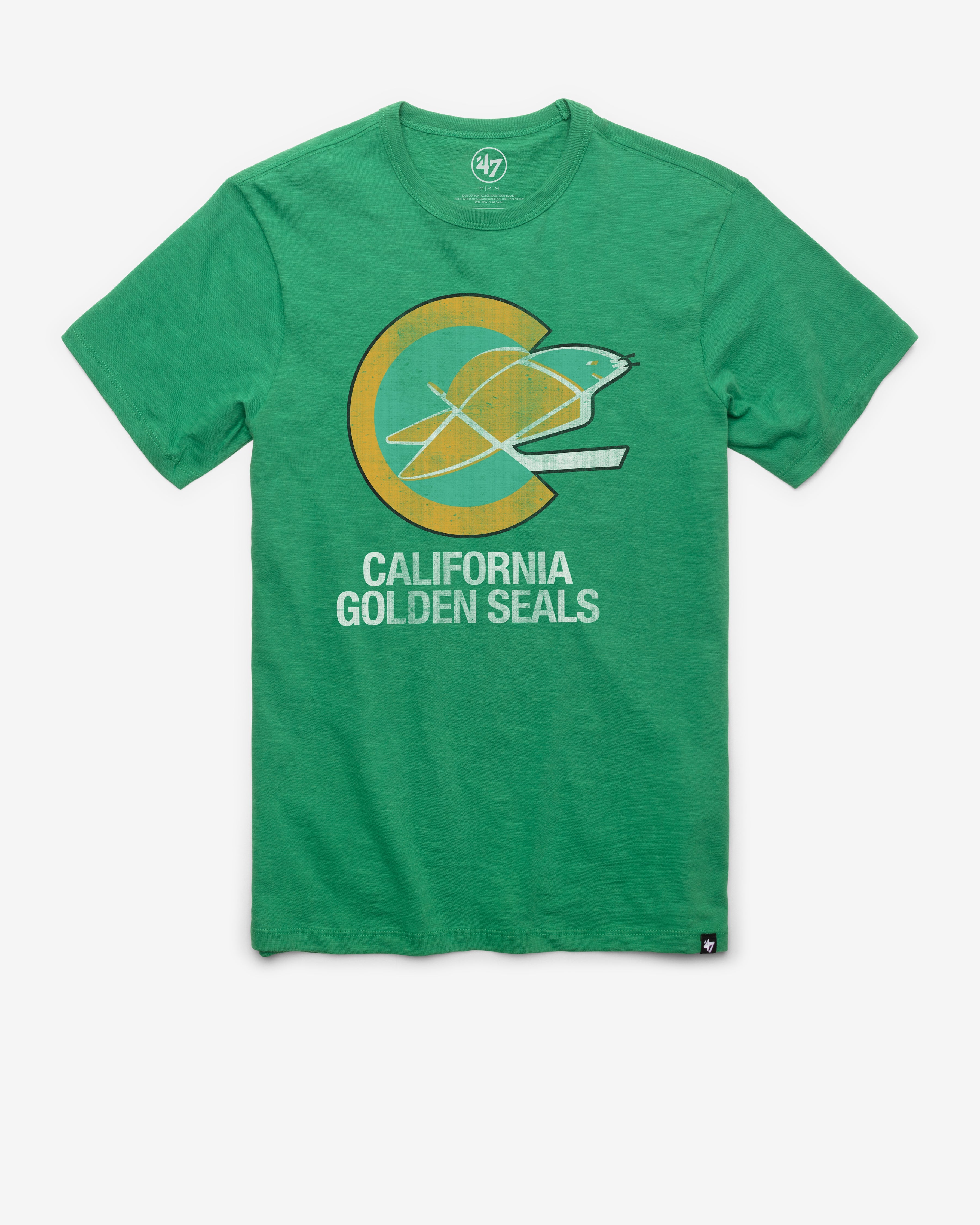 CALIFORNIA GOLDEN SEALS VINTAGE GRIT '47 SCRUM TEE KELLY