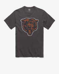CHICAGO BEARS HISTORIC GRIT '47 SCRUM TEE CHARCOAL