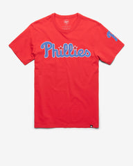 PHILADELPHIA PHILLIES '47 FRANKLIN FIELDHOUSE TEE RACER RED