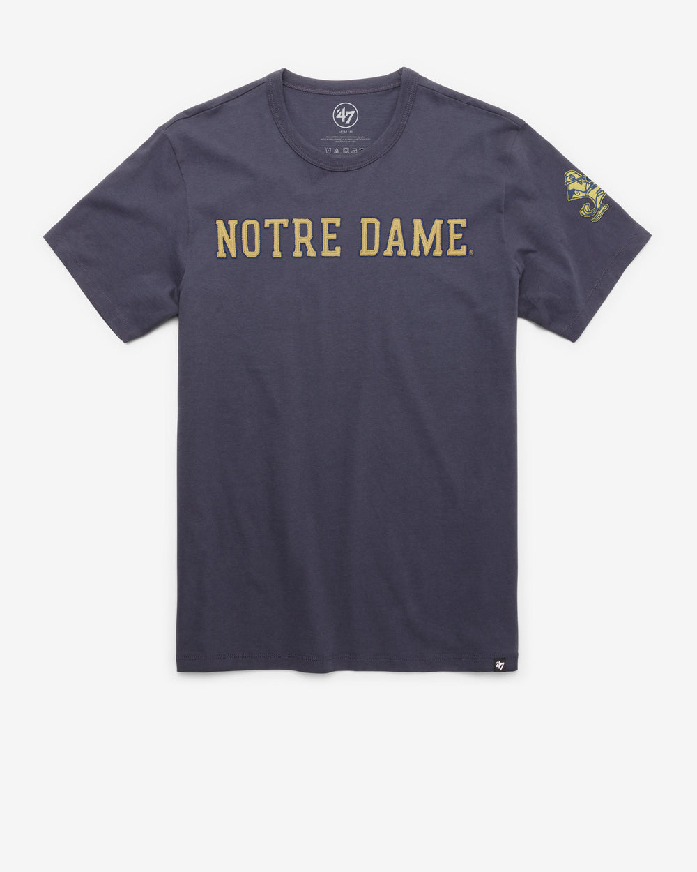 NOTRE DAME FIGHTING IRISH '47 FRANKLIN FIELDHOUSE TEE ATLAS BLUE