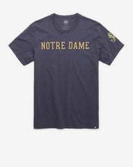 NOTRE DAME FIGHTING IRISH '47 FRANKLIN FIELDHOUSE TEE ATLAS BLUE