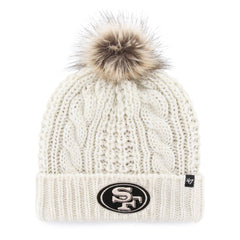 SAN FRANCISCO 49ERS MEEKO '47 CUFF KNIT WOMENS WHITE