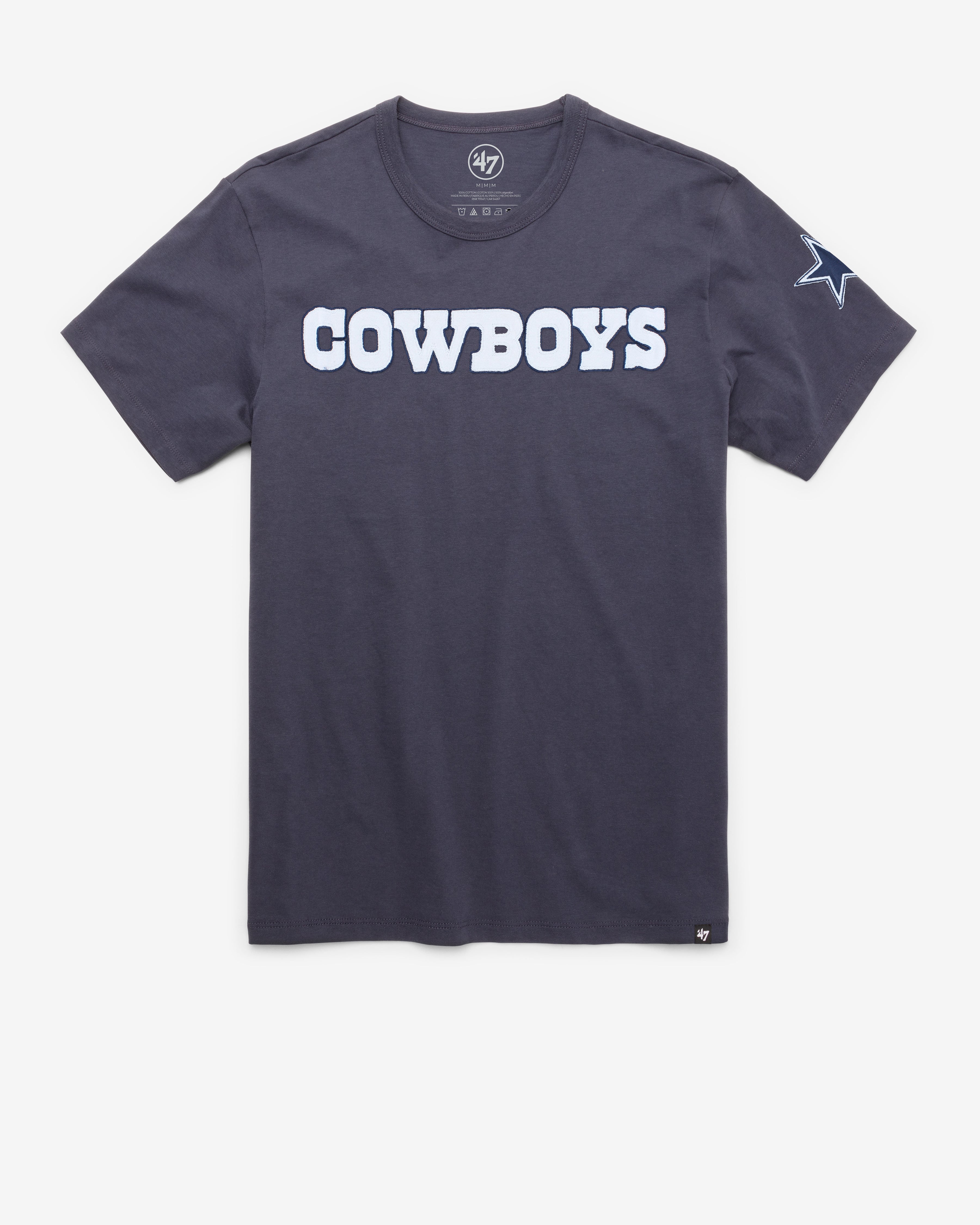 DALLAS COWBOYS '47 FRANKLIN FIELDHOUSE TEE ATLAS BLUE
