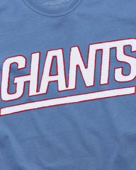 NEW YORK GIANTS '47 FRANKLIN FIELDHOUSE TEE CADET BLUE
