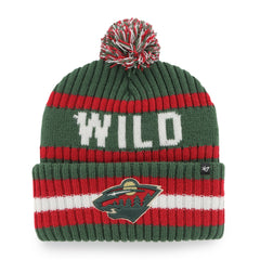 MINNESOTA WILD BERING '47 CUFF KNIT DARK GREEN