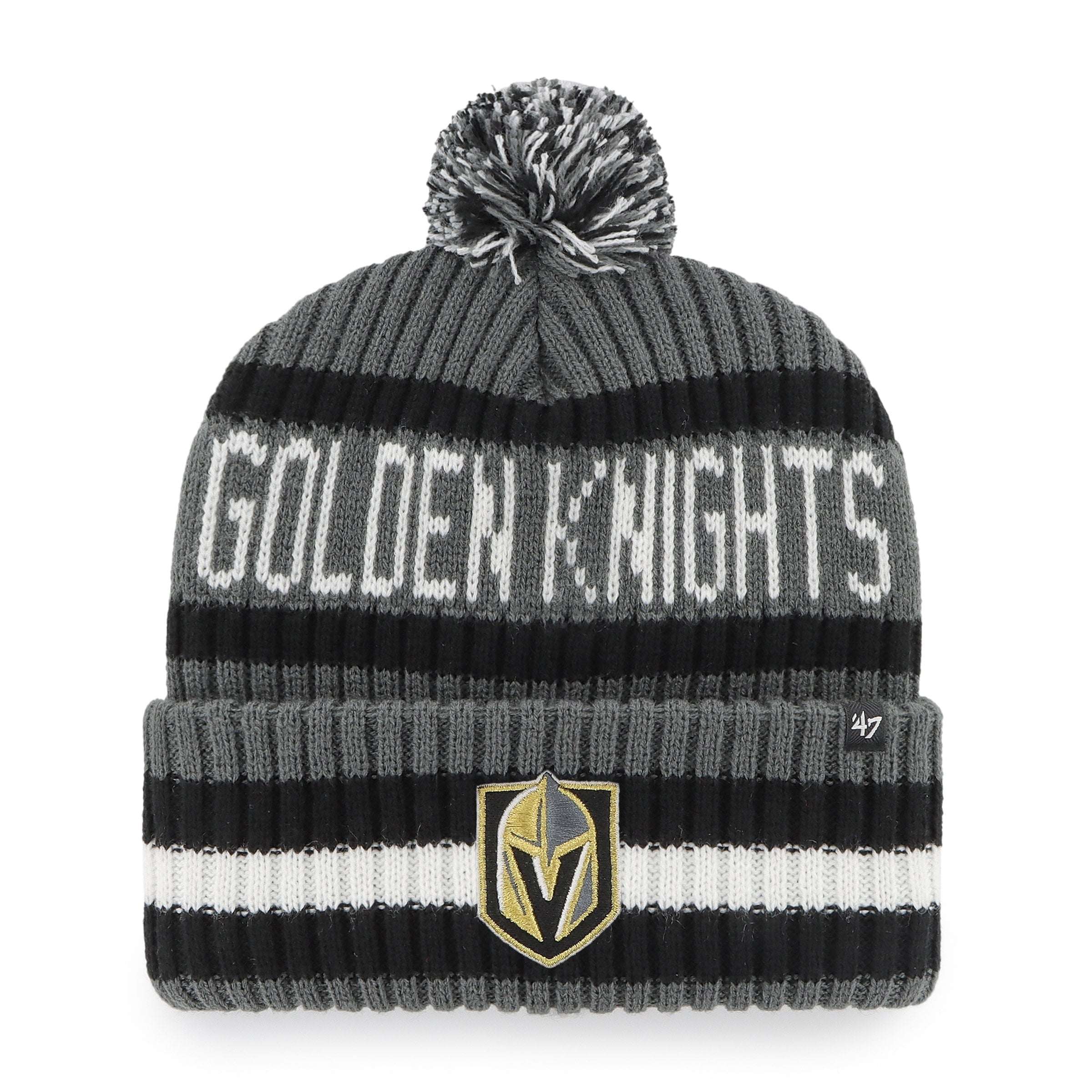 VEGAS GOLDEN KNIGHTS BERING '47 CUFF KNIT CHARCOAL