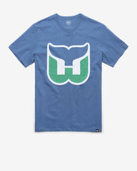 HARTFORD WHALERS VINTAGE '47 FRANKLIN FIELDHOUSE TEE CADET BLUE