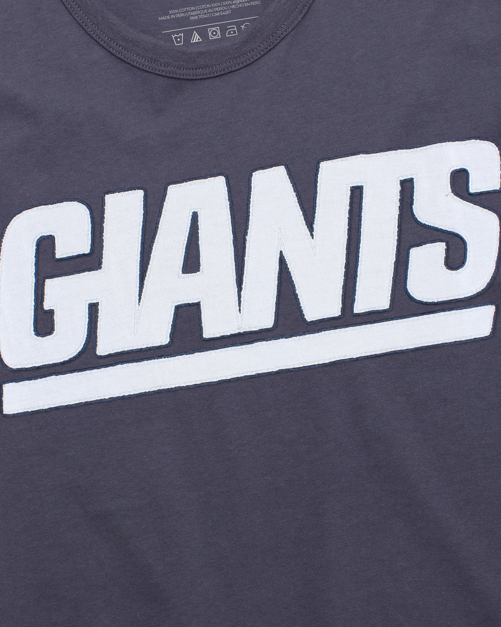 NEW YORK GIANTS HISTORIC '47 FRANKLIN FIELDHOUSE TEE ATLAS BLUE