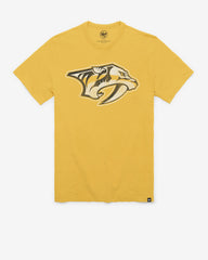 NASHVILLE PREDATORS GRIT '47 SCRUM TEE GALLEY GOLD