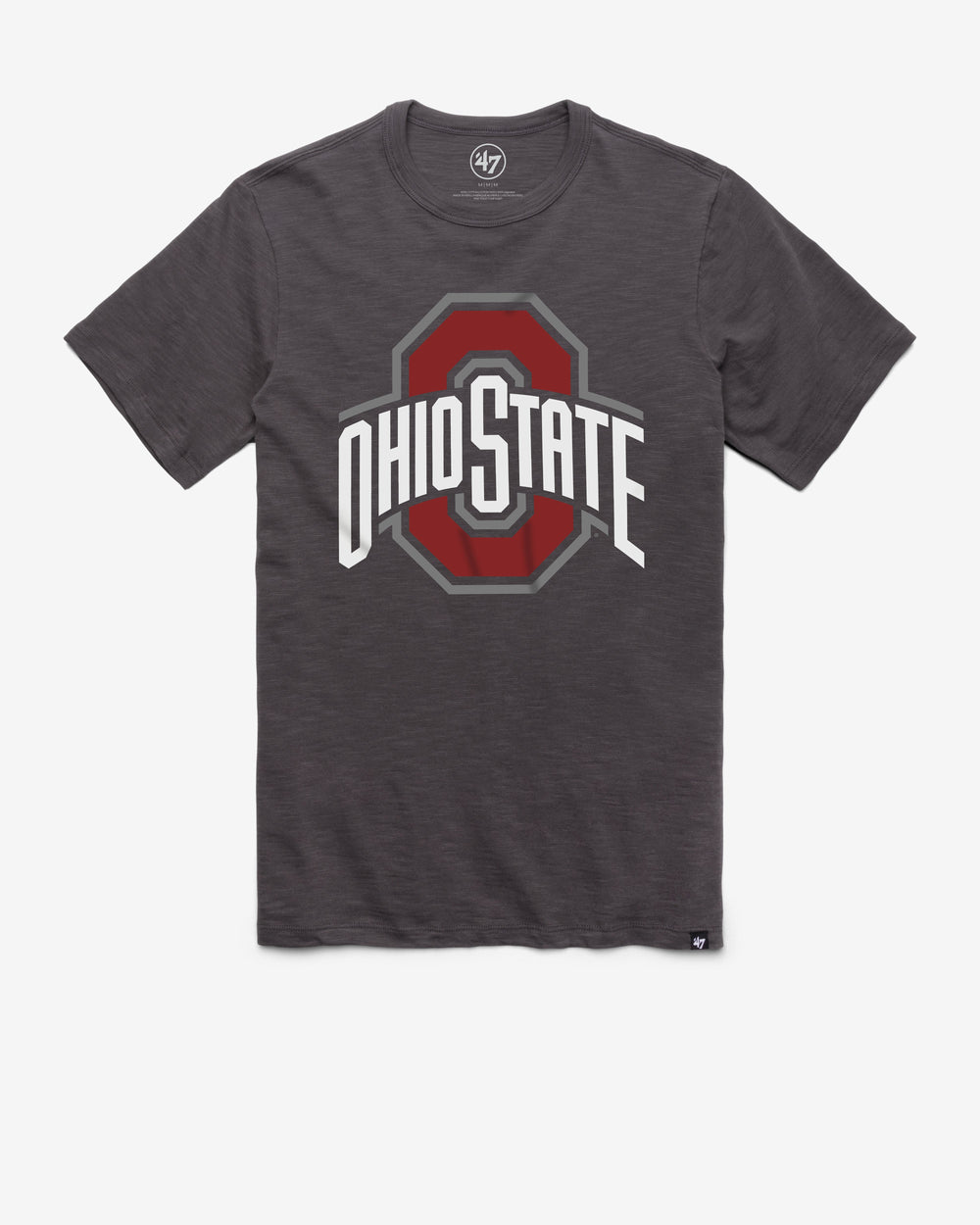 OHIO STATE BUCKEYES GRIT '47 SCRUM TEE CHARCOAL