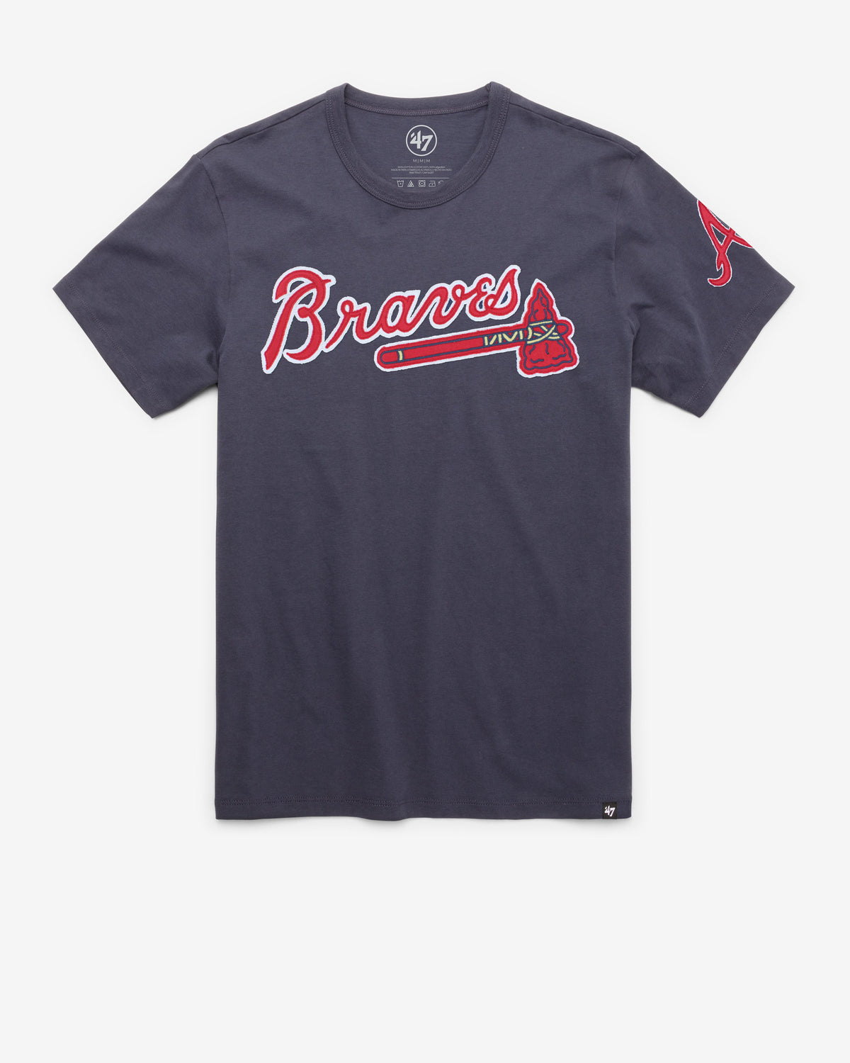 ATLANTA BRAVES '47 FRANKLIN FIELDHOUSE TEE ATLAS BLUE